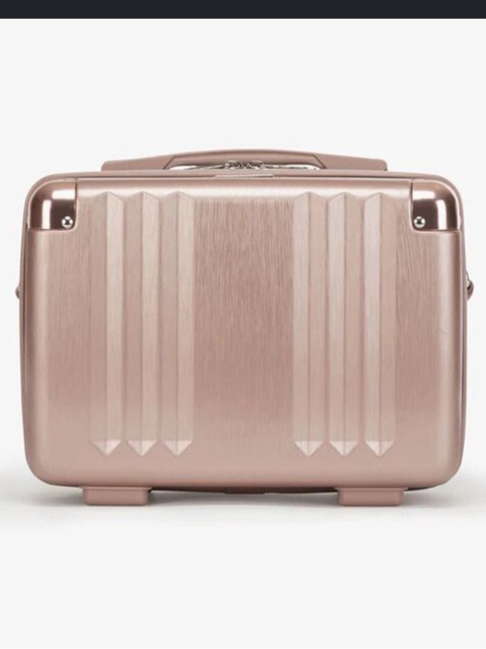 CALPAK Ambeur Small Carry On Hardshell Case Luggage Metallic Rose Gold Colour